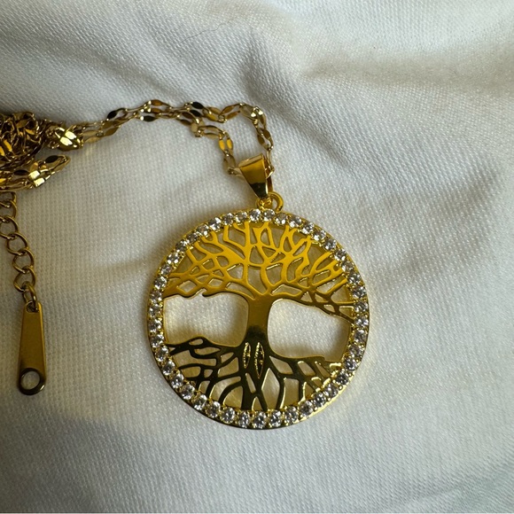 Elegant Tree of Life Necklace 18 inch - Picture 6 of 7